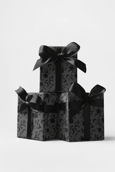 Obsidian Fleur - London Penny Gift Wrap