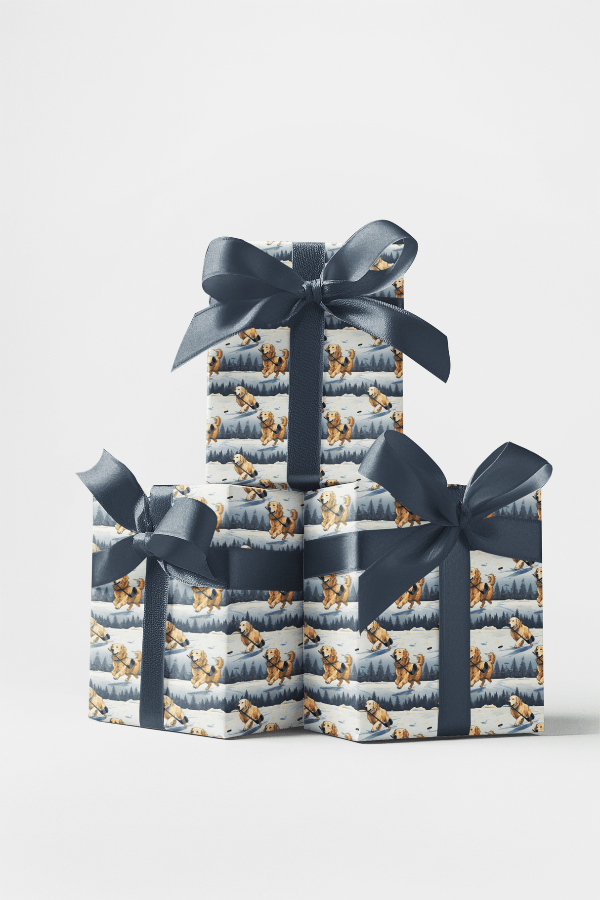 Game On, Goldens! - London Penny Gift Wrap