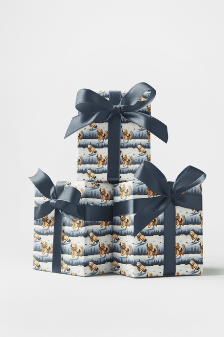 Game On, Goldens! - London Penny Gift Wrap