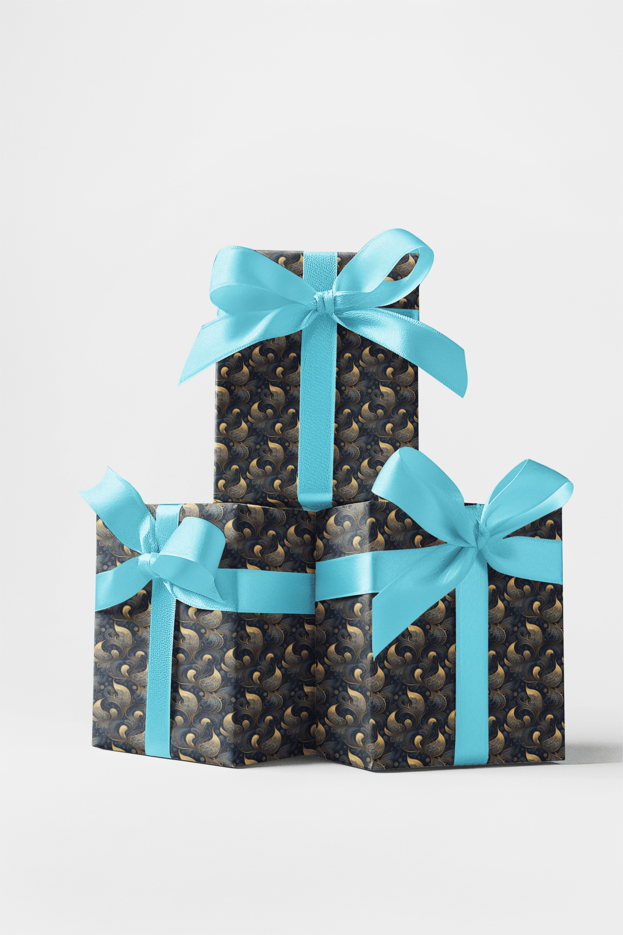 Waves and Whirls - London Penny Gift Wrap