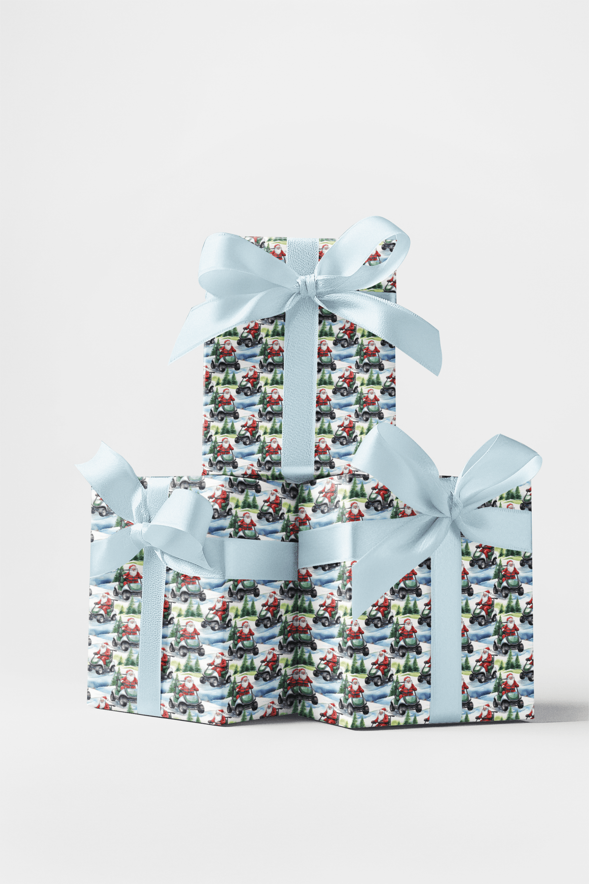 Snow on the Fairway - London Penny Gift Wrap