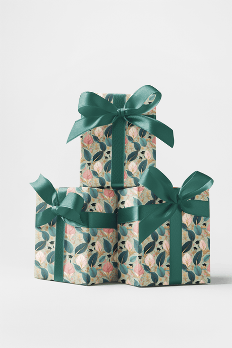 Feathers and Dreams - London Penny Gift Wrap