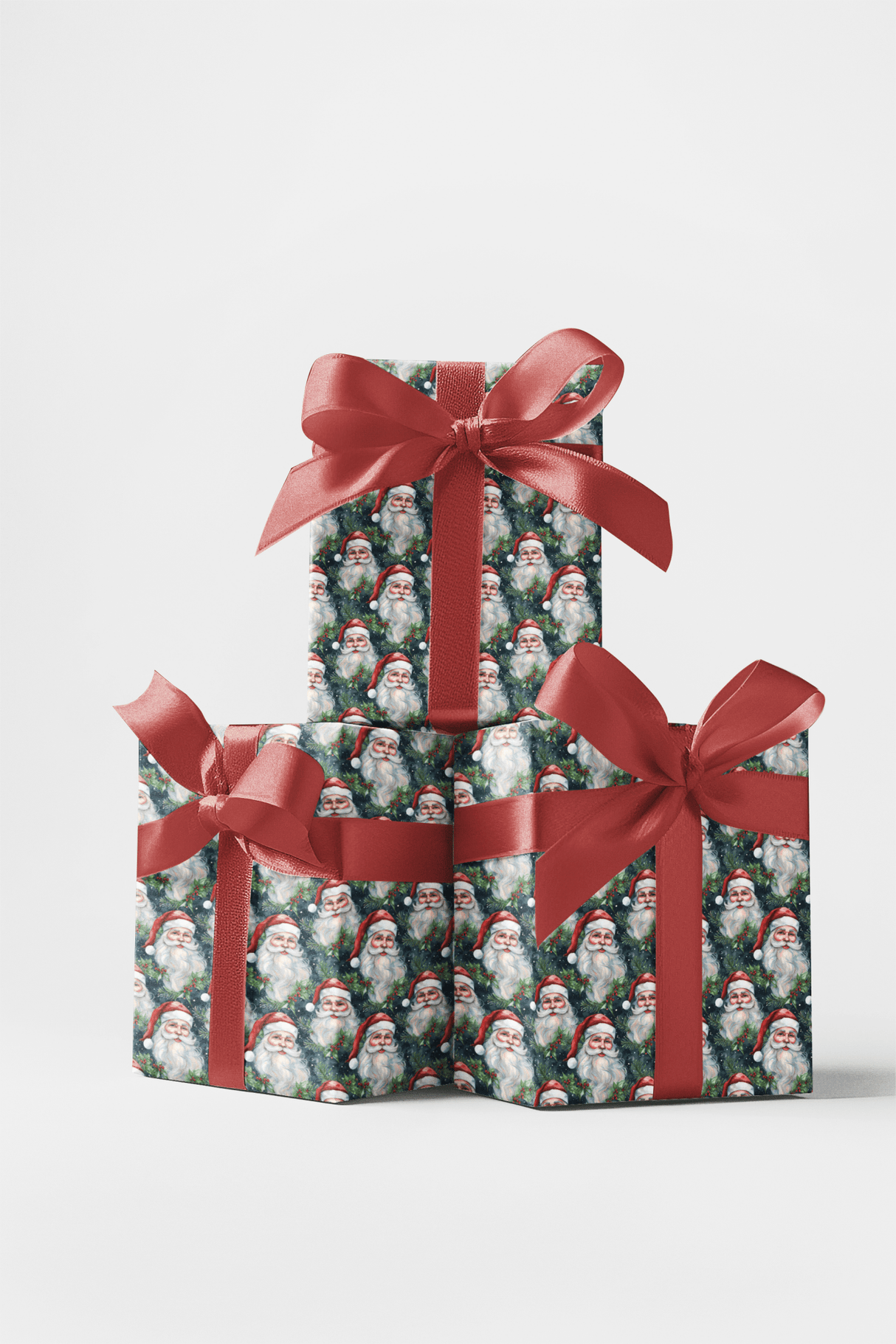 Simply Santa - London Penny Gift Wrap