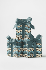 Frenchie Pirouettes - London Penny Gift Wrap