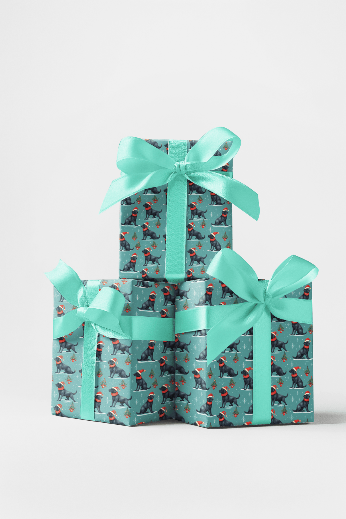 Howliday Retriever Cheer - London Penny Gift Wrap