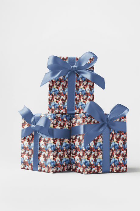Yuletide Crossovers - London Penny Gift Wrap