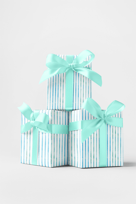 Perfectly Aligned - London Penny Gift Wrap