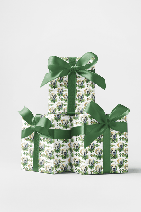 Wrapped in Golden Woofs - London Penny Gift Wrap