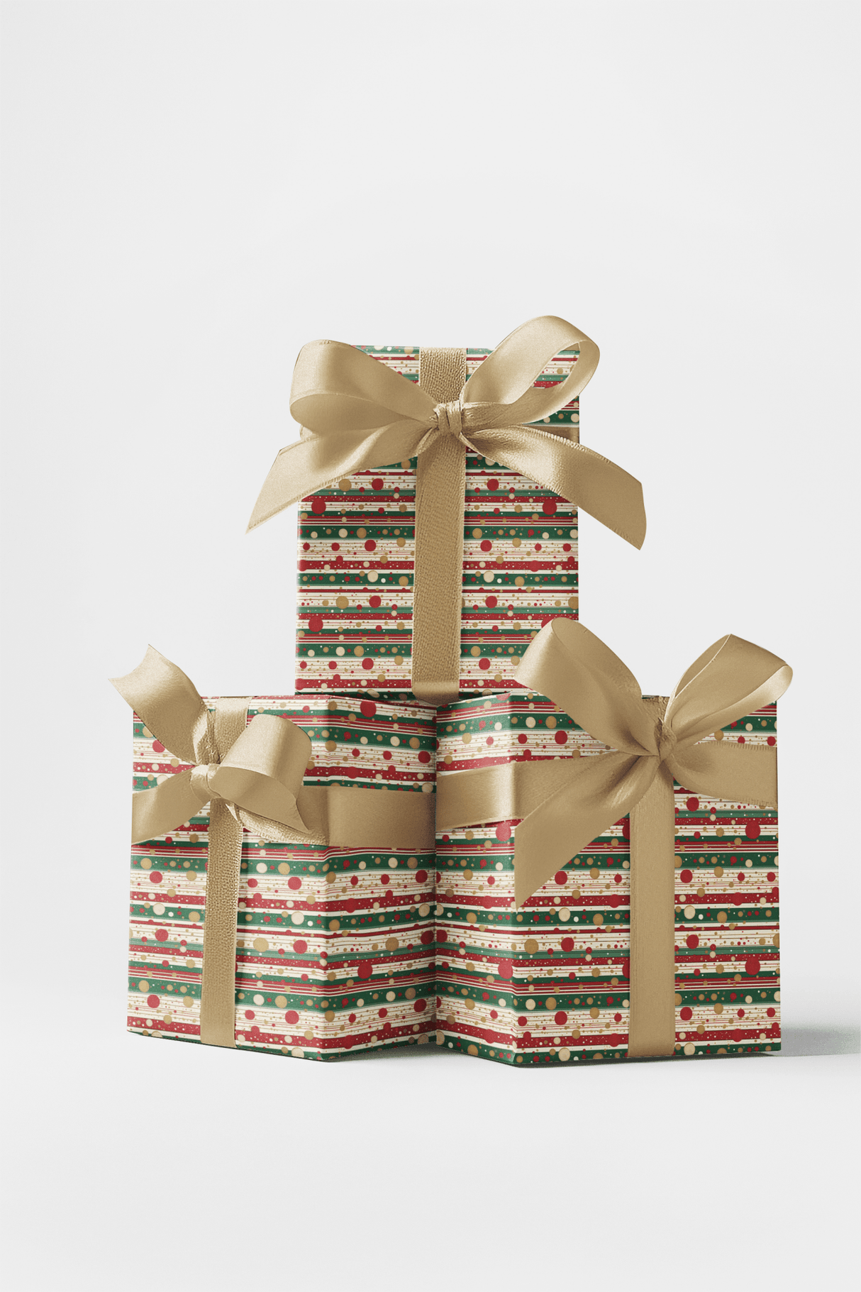 Candy Cane Rhythm - London Penny Gift Wrap