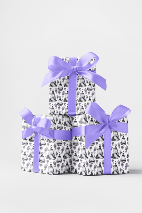 Stitched in Vows - London Penny Gift Wrap