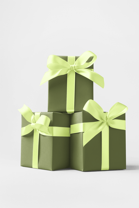 Natural Olive - London Penny Gift Wrap