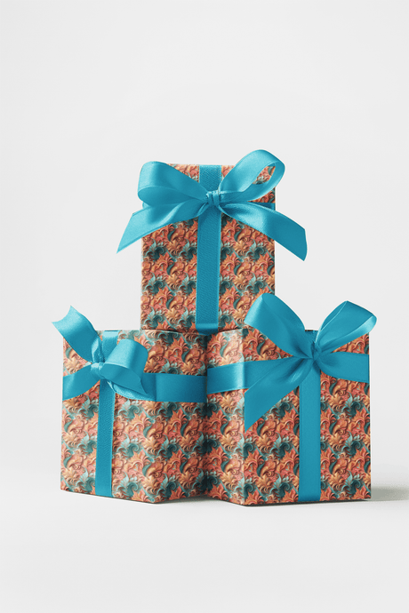 Terracotta Baroque - London Penny Gift Wrap