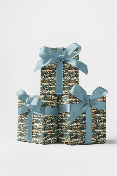 Eugene Track & Timber - London Penny Gift Wrap