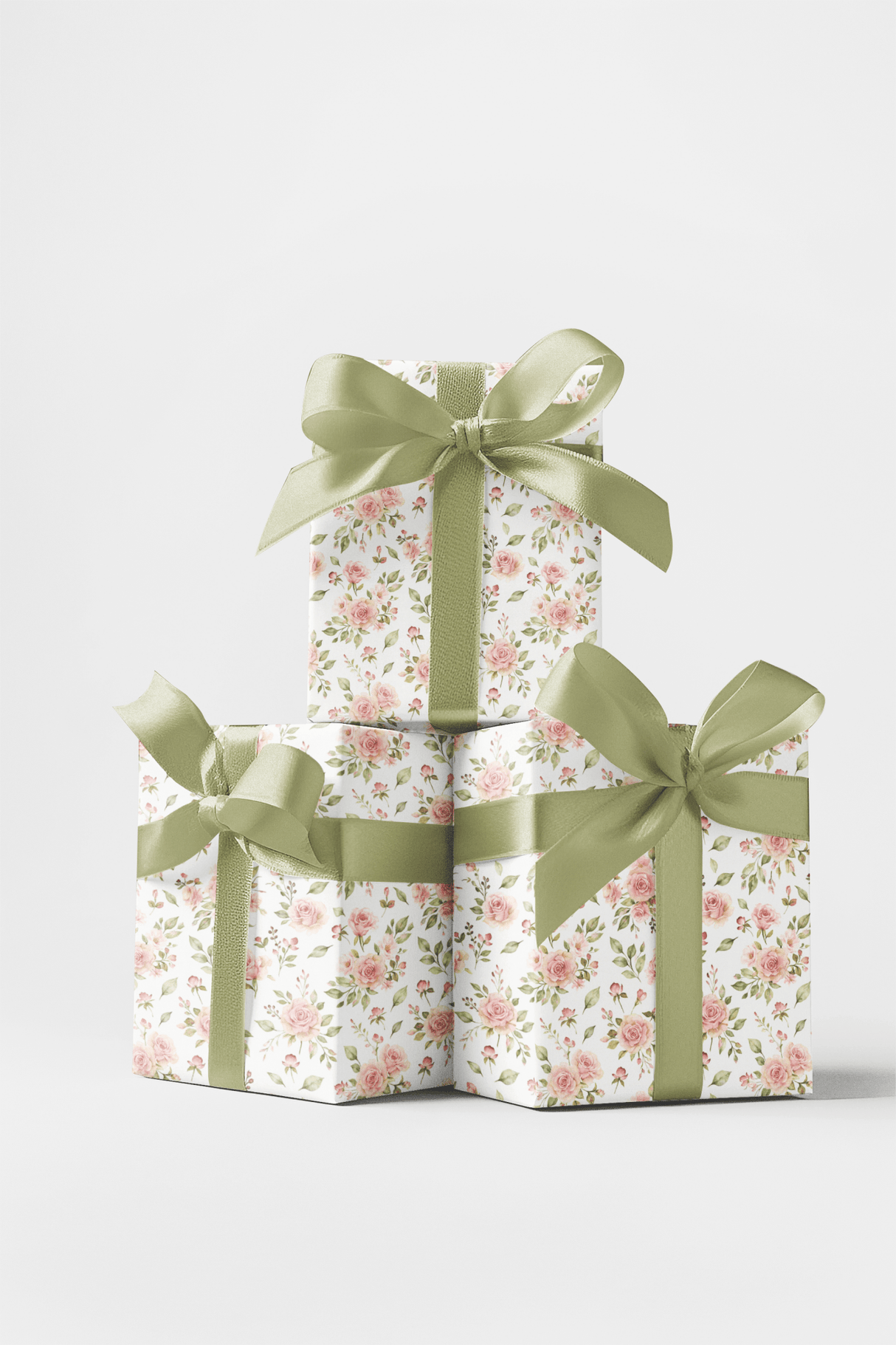 English Rose Meadow - London Penny Gift Wrap
