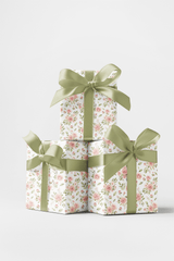 English Rose Meadow - London Penny Gift Wrap