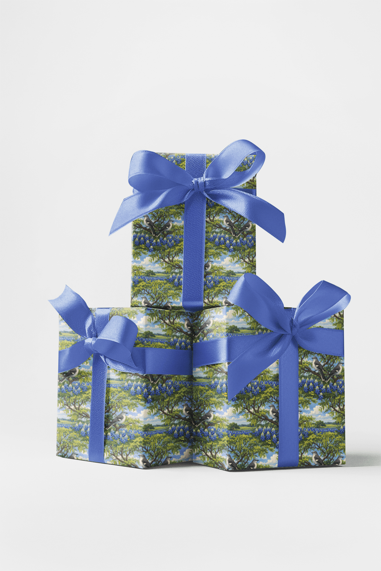 Texas Flora & Fauna - London Penny Gift Wrap
