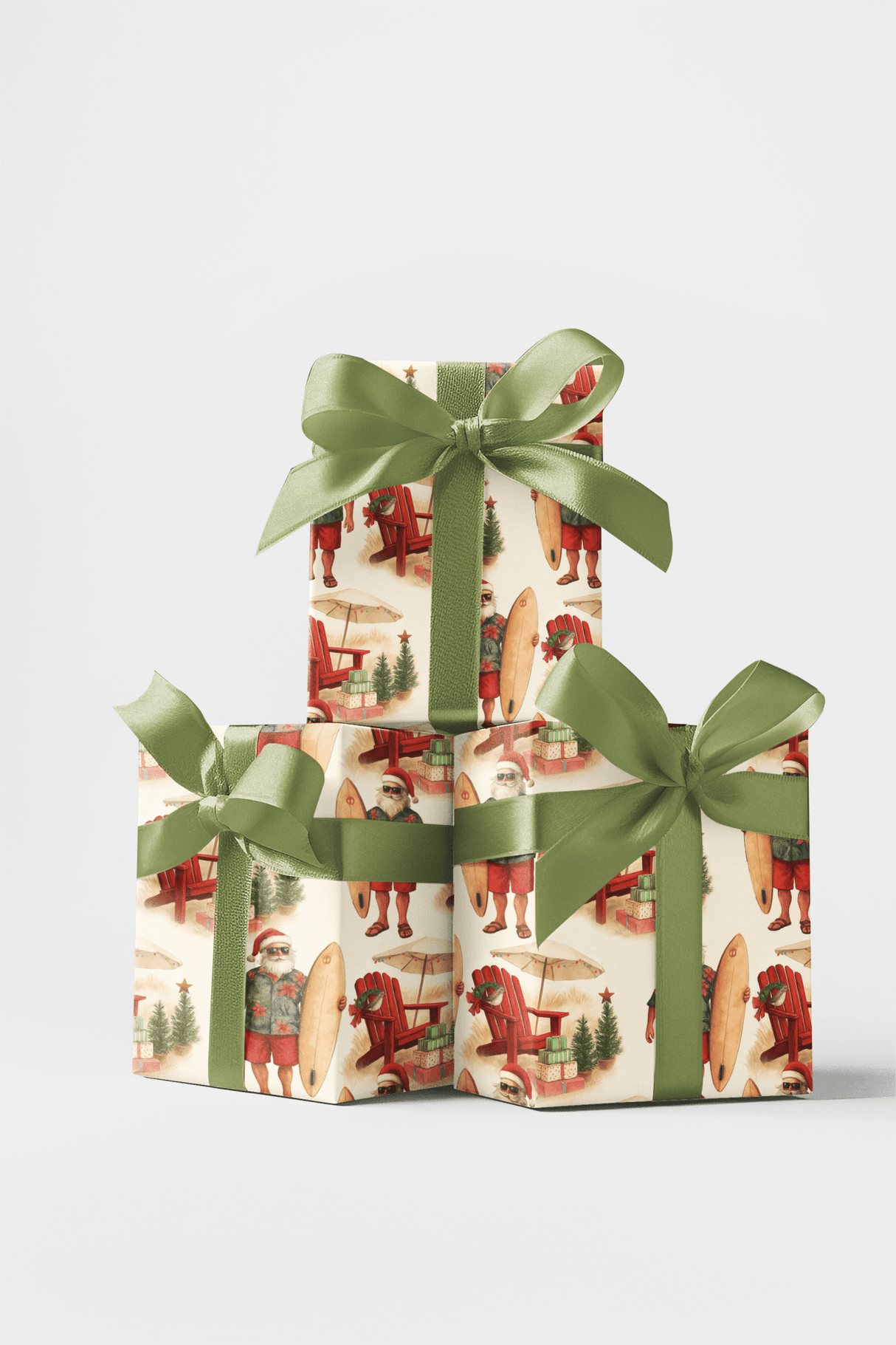 Island Yuletide Bliss - London Penny Gift Wrap