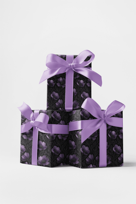 Nocturne Violette - London Penny Gift Wrap
