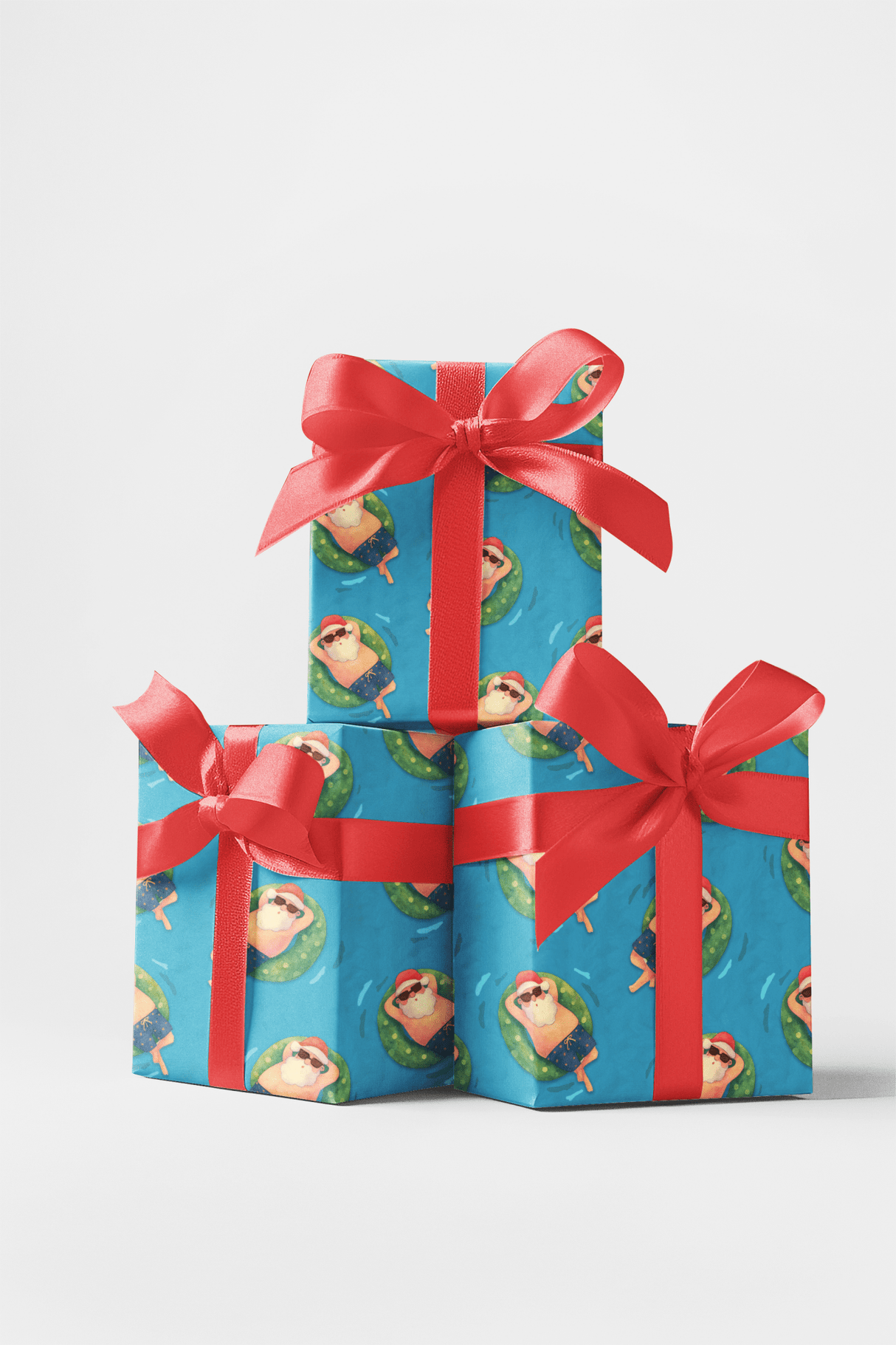 Tropical Tinsel Dip - London Penny Gift Wrap