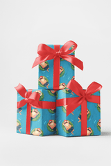 Tropical Tinsel Dip - London Penny Gift Wrap