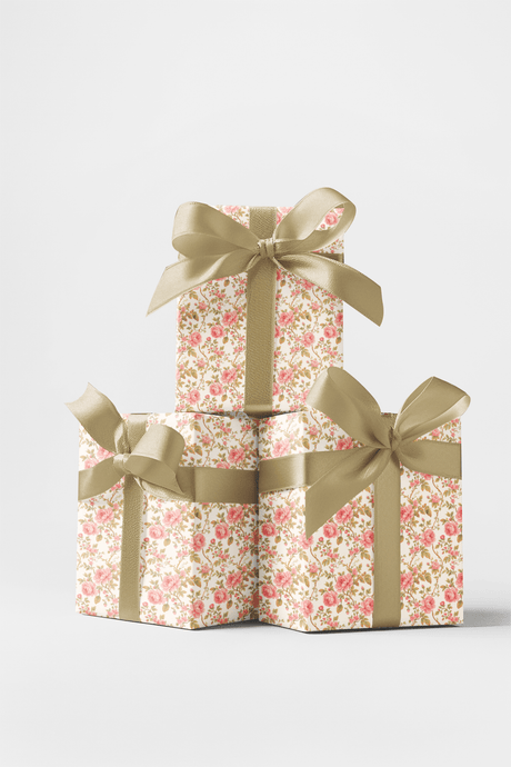Blushing Vine - London Penny Gift Wrap