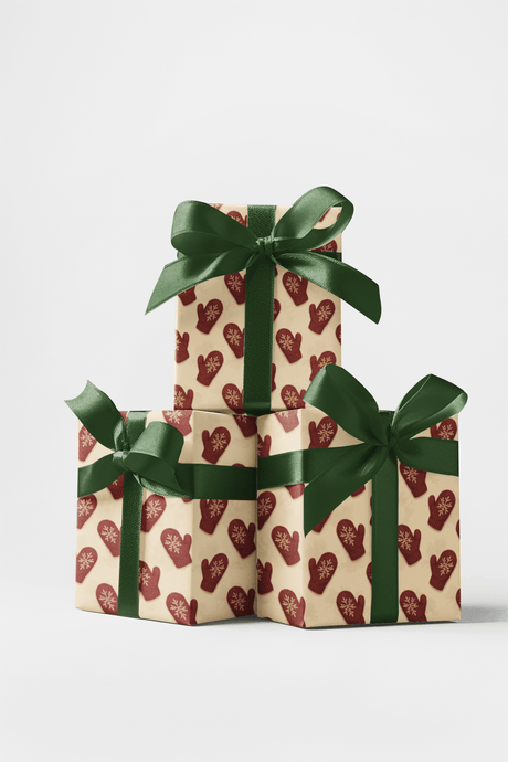 Toasty Mittens - London Penny Gift Wrap
