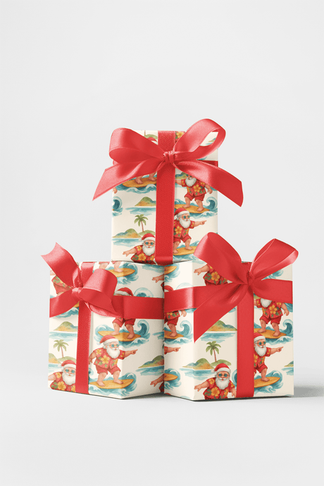 Merry Curl Breakers - London Penny Gift Wrap