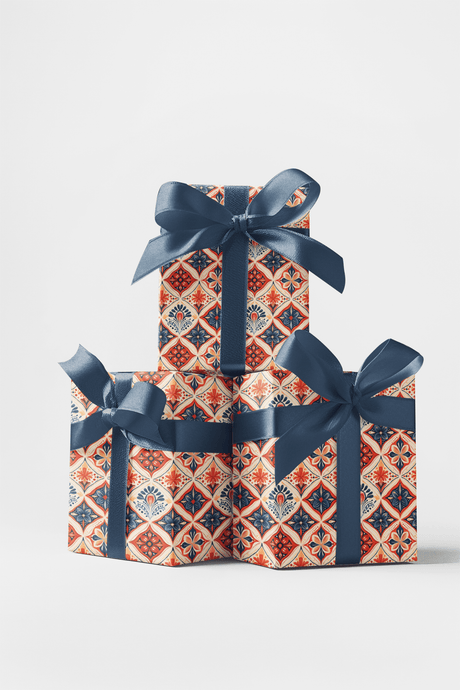 Sun-Drenched Garden - London Penny Gift Wrap