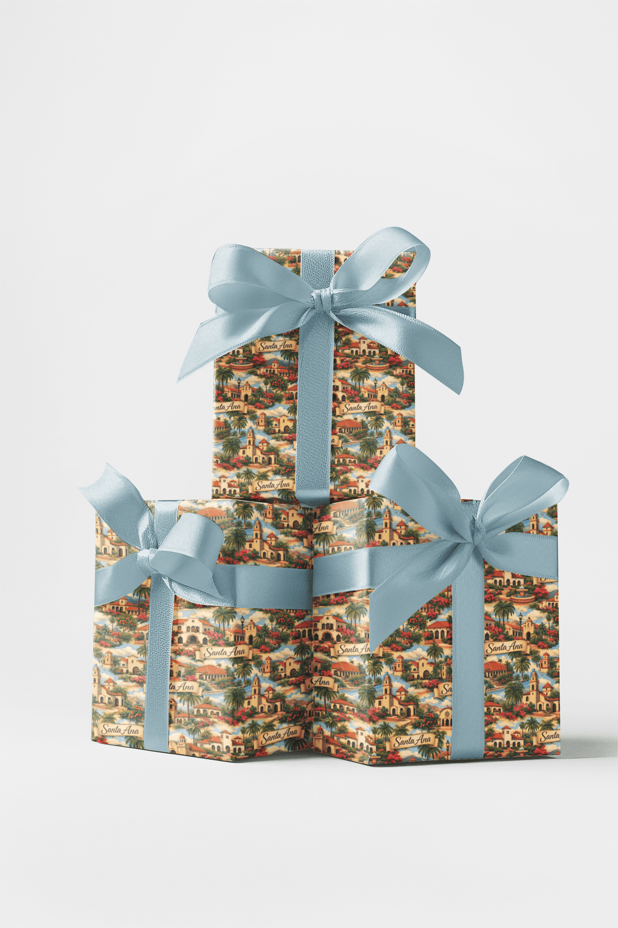 Santa Ana Mission Revival - London Penny Gift Wrap