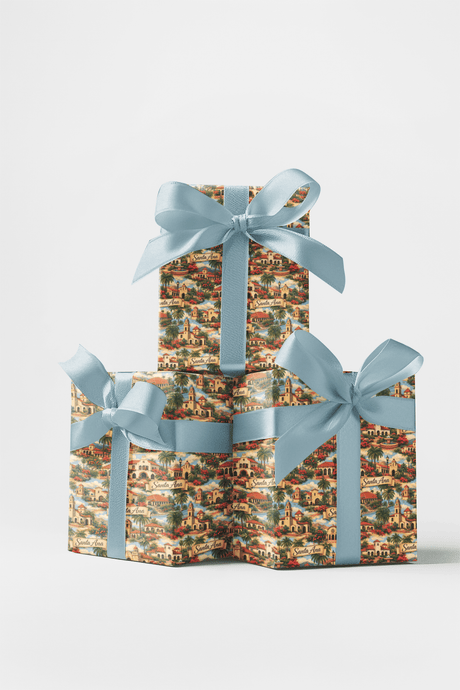 Santa Ana Mission Revival - London Penny Gift Wrap