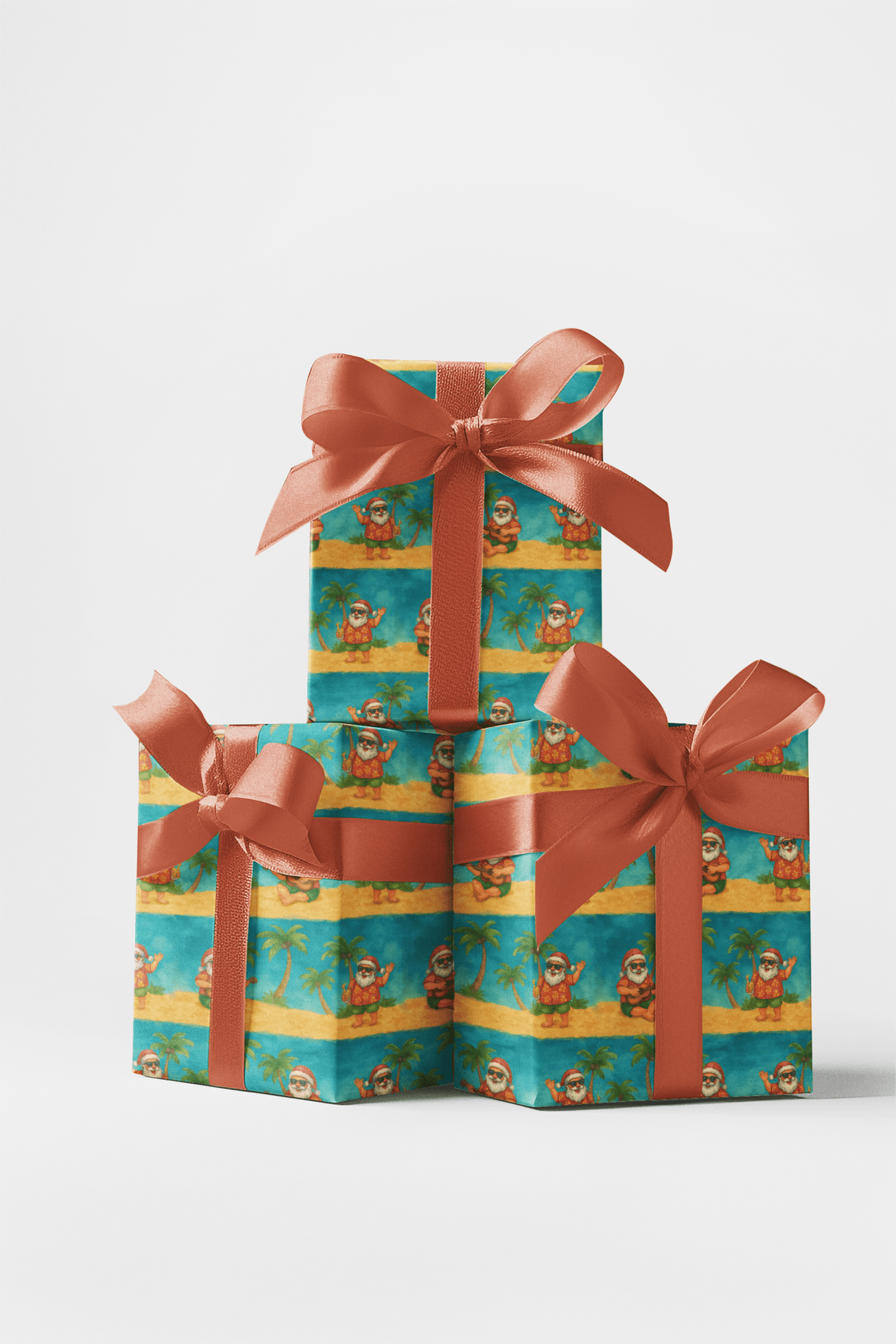 Aloha Santa - London Penny Gift Wrap