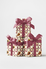 Blooming Pickleball Wreaths Wrapping Paper - London Penny Gift Wrap