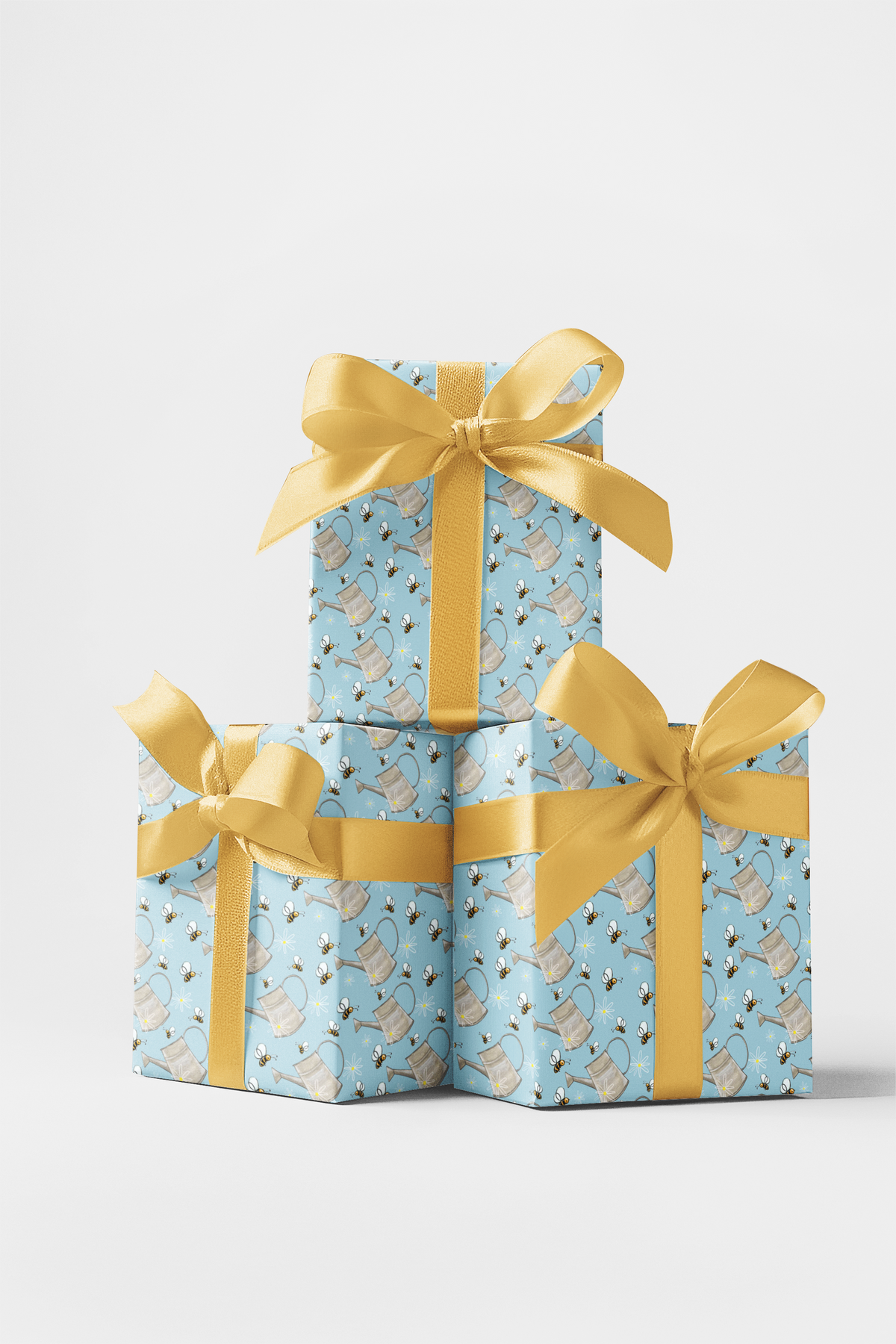 Buzzy Bee Wrapping Paper | Michelle Gilsey | Artist Corner