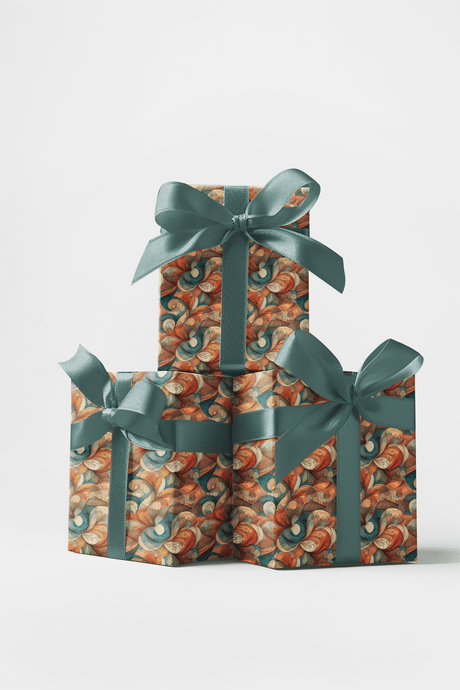Textural Rhythm - London Penny Gift Wrap
