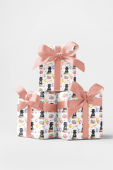 Graduation Celebration (Cane Corso) Wrapping Paper - London Penny Gift Wrap