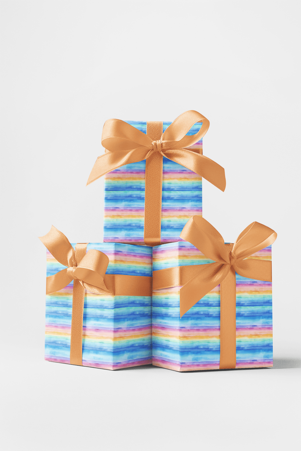 Rainbow Breeze - London Penny Gift Wrap