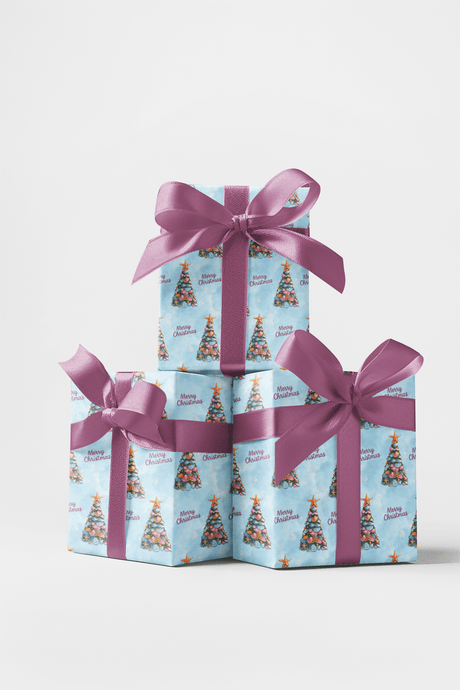 Sandy Claus Tree - London Penny Gift Wrap