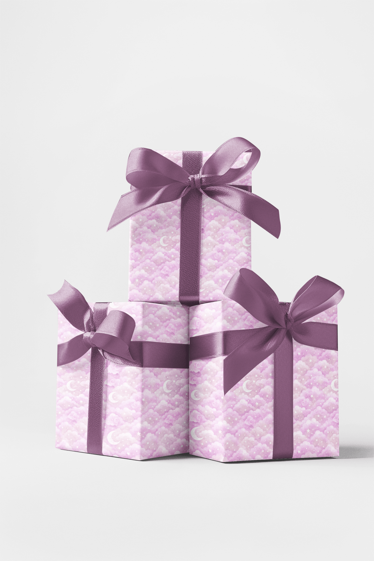 Pastel Clouds - London Penny Gift Wrap
