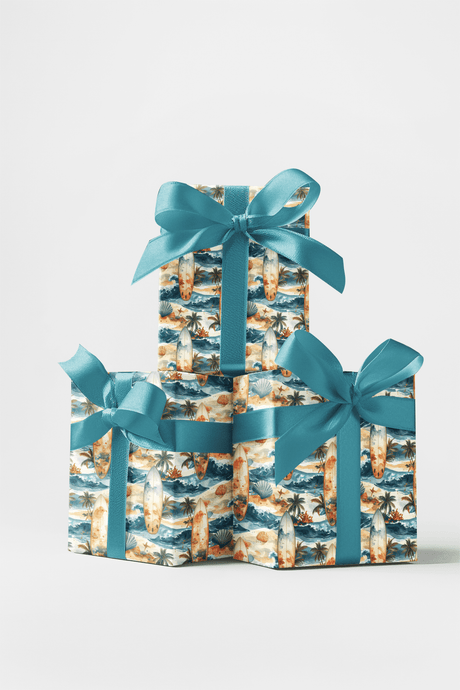 Tide & Swell Explorer Wrapping Paper - London Penny Gift Wrap