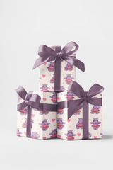 Hippo Pirouettec - London Penny Gift Wrap