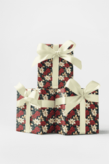 Gilded Poinsettia - London Penny Gift Wrap
