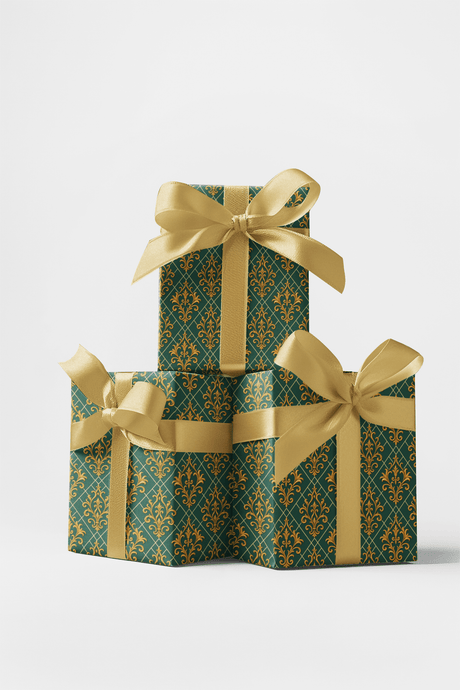 Gilded Garden Gates - London Penny Gift Wrap