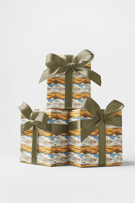 Kansas Endless Plains - London Penny Gift Wrap
