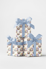 Easter Garden Cats (Exotic Shorthair) Wrapping Paper - London Penny Gift Wrap