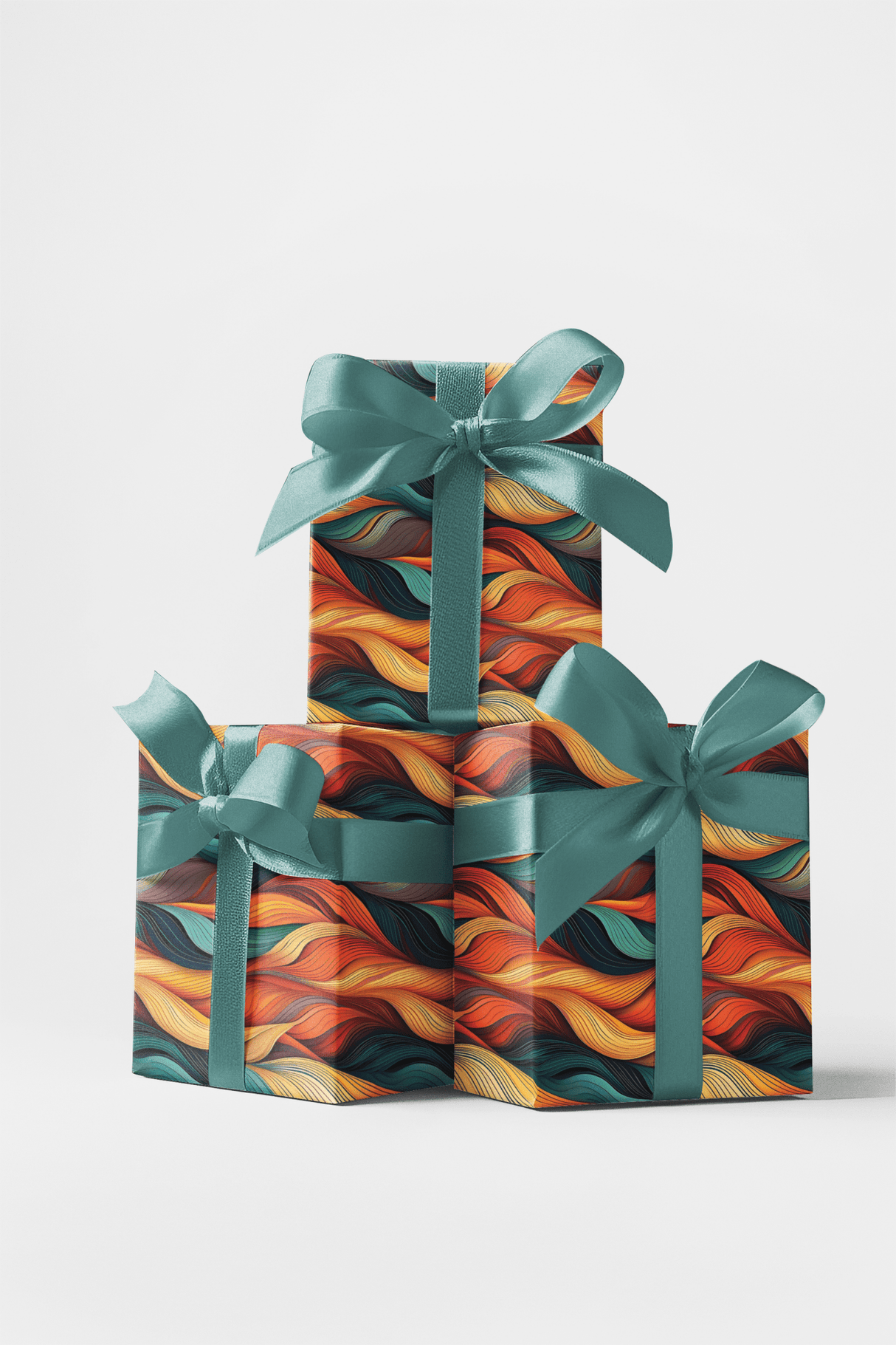 Brushstroke Bands - London Penny Gift Wrap