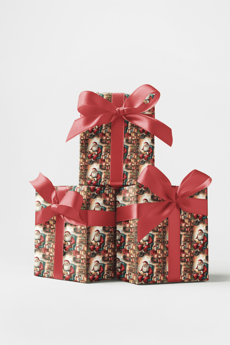 List Checked - London Penny Gift Wrap