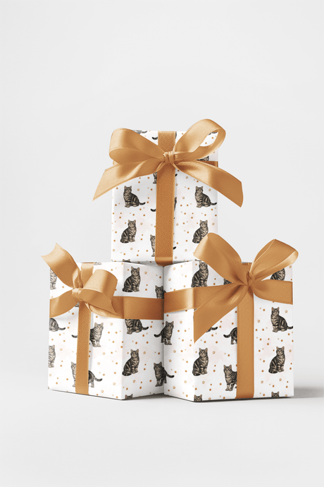 American Shorthair Classic - London Penny Gift Wrap