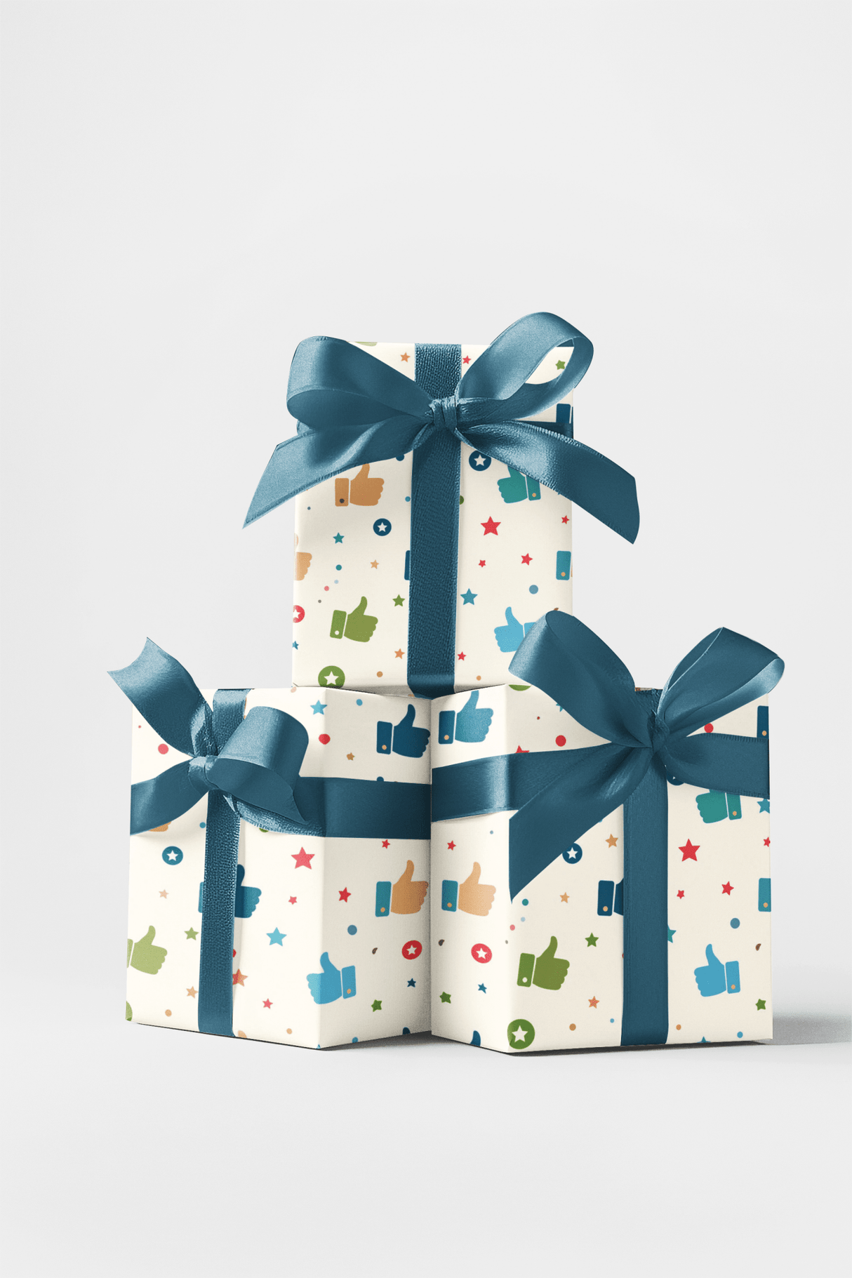 Thumbs Up Fiesta Wrapping Paper - London Penny Gift Wrap