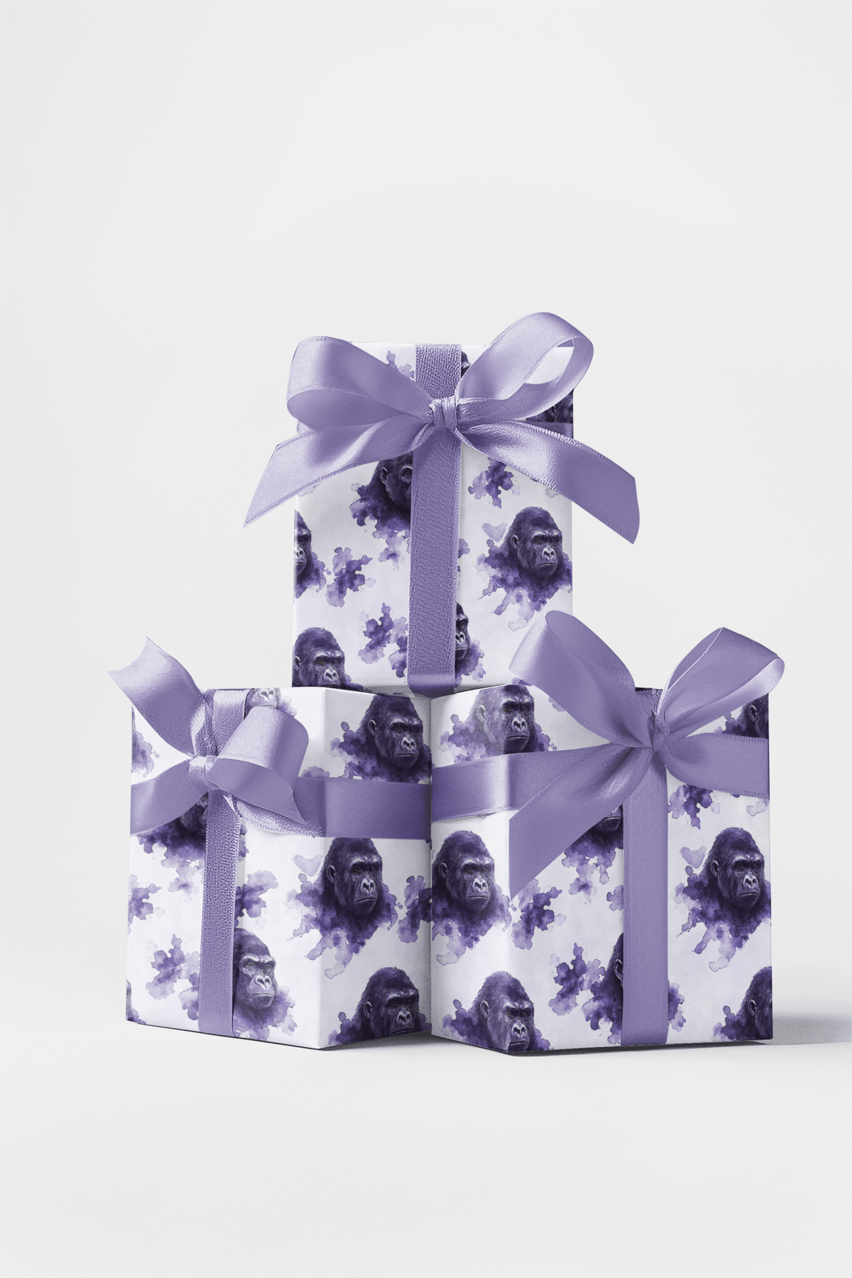 Grape Ape Glam - London Penny Gift Wrap