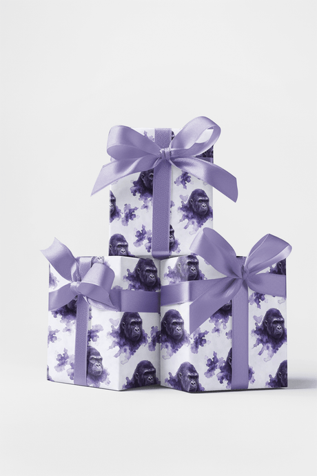 Grape Ape Glam - London Penny Gift Wrap